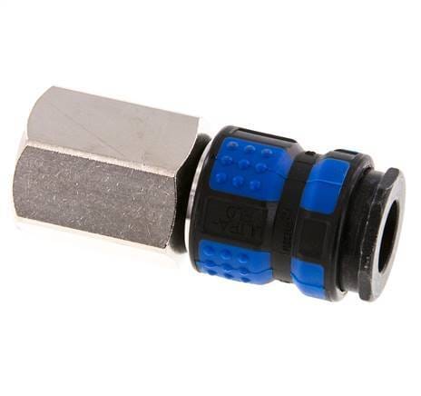 Vernikkeld Messing DN 7.8 Luchtkoppeling Snelkoppeling G 1/2 inch Binnendraad - CLS7-F-BN-P-BL-012