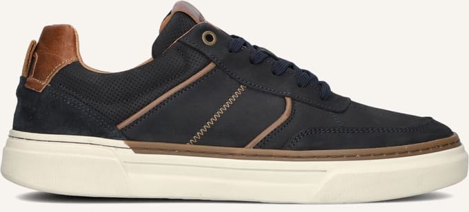 Mazzeltov Rome Sneakers - Nubuck - Heren - Blauw - Maat 45