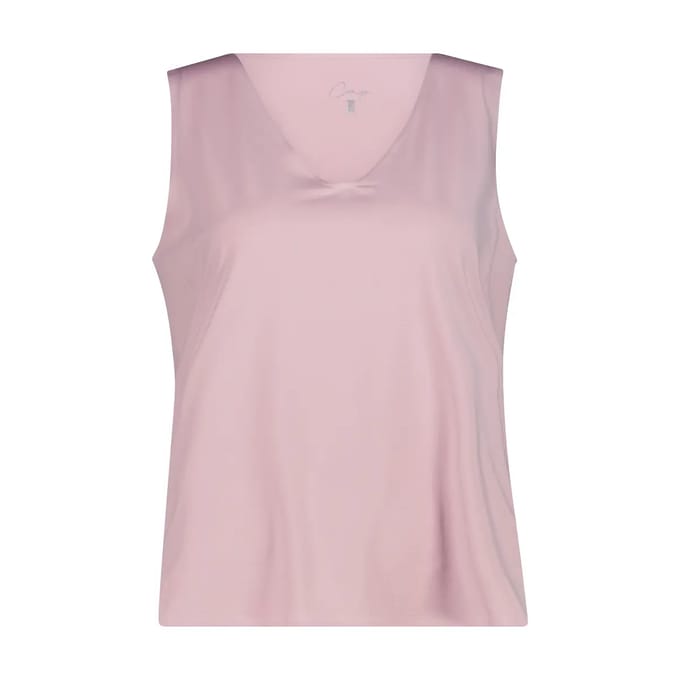 Vrouwelijke stretch jersey mouwloze top CMP