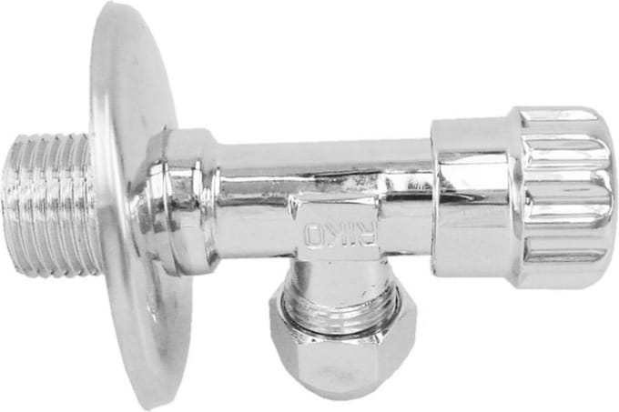 Wiesbaden Luxor Hoekstopkraan 1/2" Buiten X10 Zonder Filter