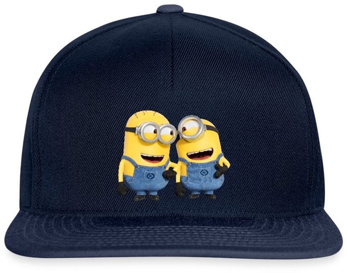 Minions Phil En Stuart Grappig Snapback cap
