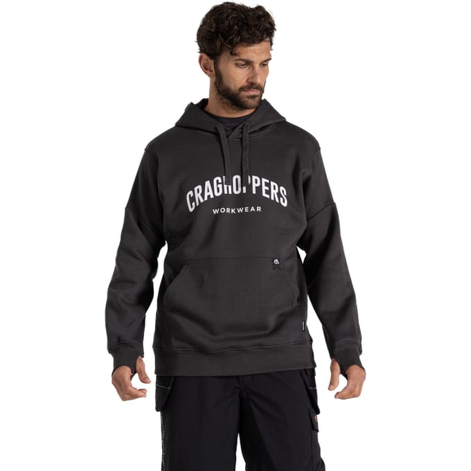 Craghoppers Heren Workwear Oulston Hoodie (Koolstofgrijs)