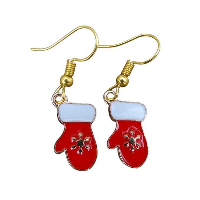 2 Love it Handschoen - Oorbellen - Lengte 2.5 cm
