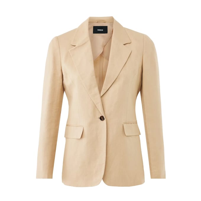 Linnen blazer voor dames Mexx