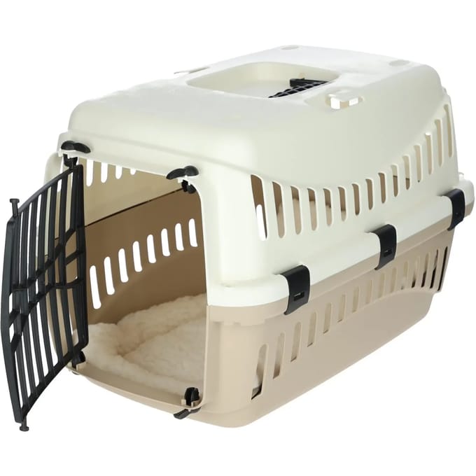 Kerbl Dierentransportbox Expedion 45x30x30cm taupe/beige kat