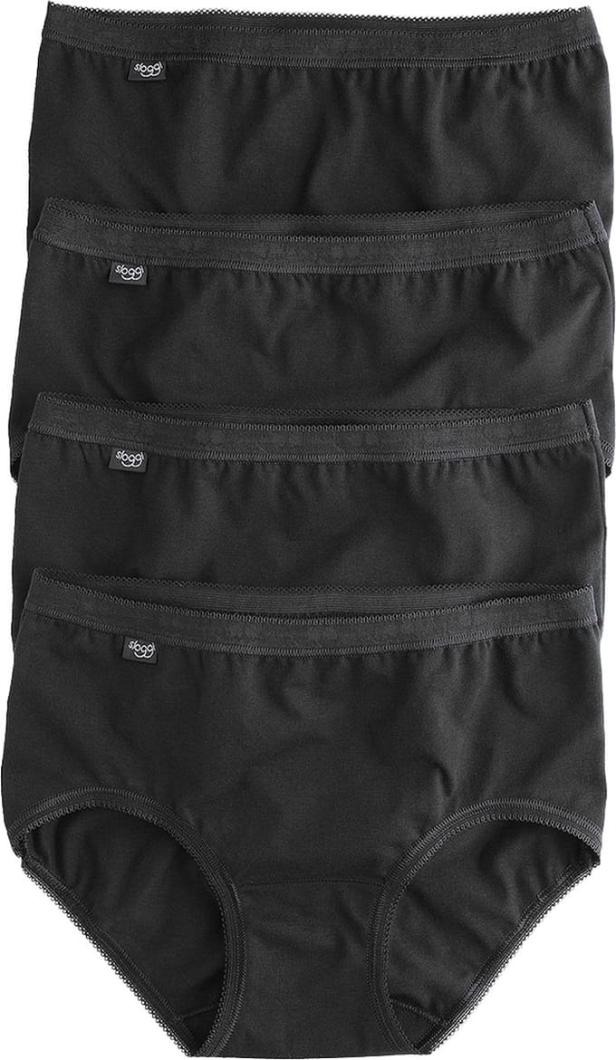 sloggi Dames Midi slip 4 pack Basic+