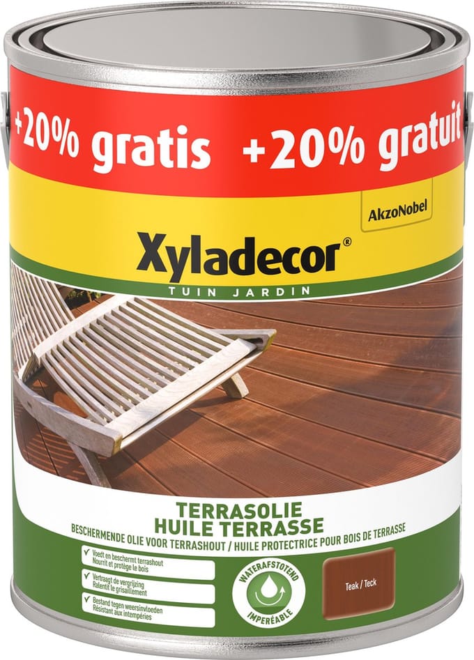 Xyladecor - Terrasolie - Teak - 3 L