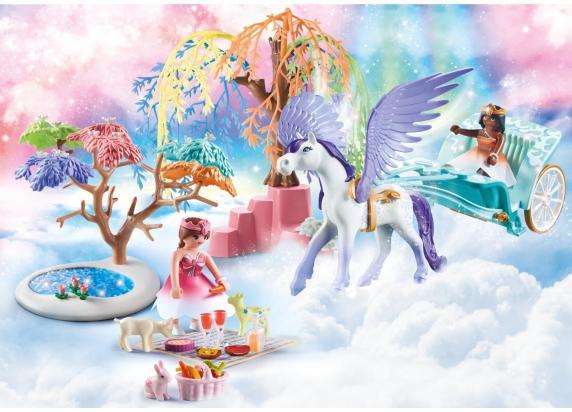 Caleche en ayuma paard Playmobil