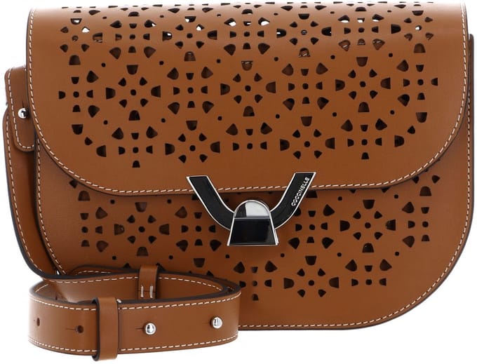 Coccinelle dew Cow.perf. Cuir Maat: OS | Handtassen Outlet | Dames | Bruin