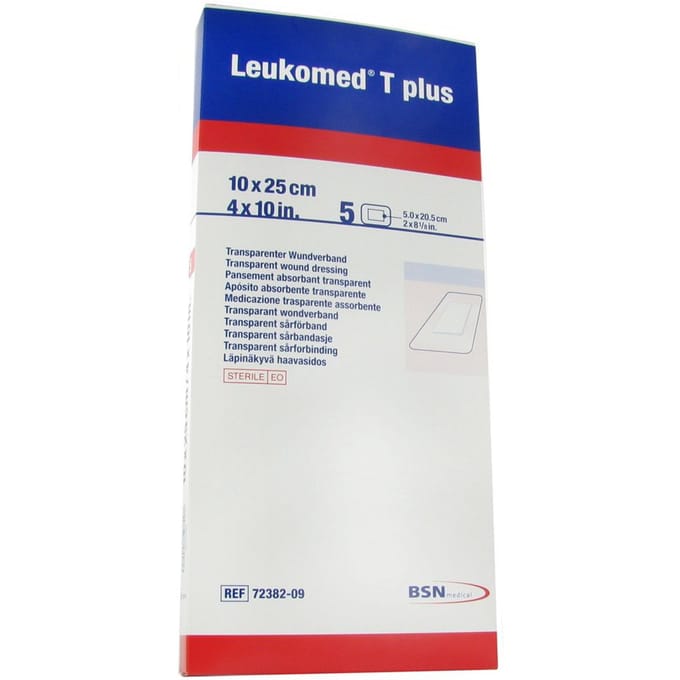 Leukomed T Plus Verb Ster 10,0cmx25cm 5 7238209
