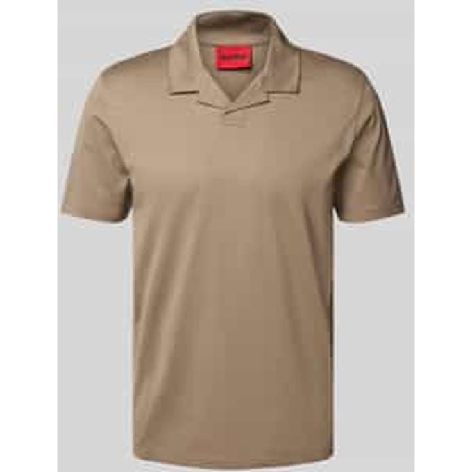 Poloshirt met V-hals, model 'Dimerspolo'