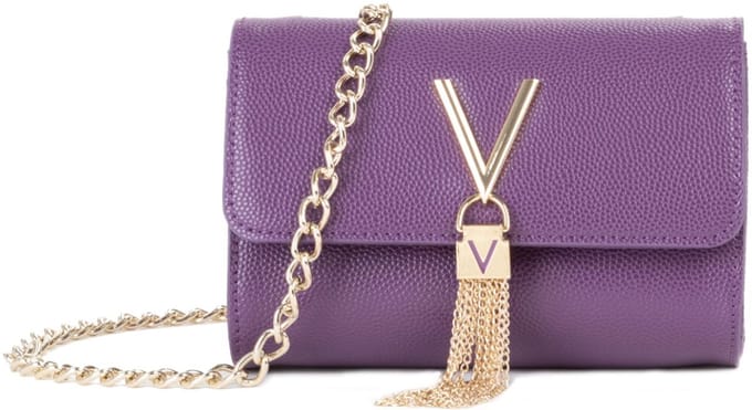 VALENTINO schoudertas avondtas Divina Clutch Viola paars