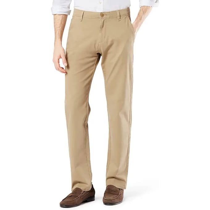 Dockers Ultimate 360 Slim Broek Beige 30 / 32 Man
