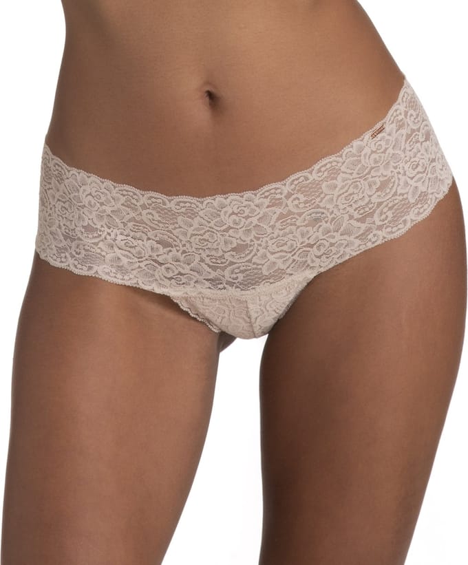 Dames slip 3-pack Kant - Lana - Kanten dames onderbroeken - microfiber ondergoed - 3XL