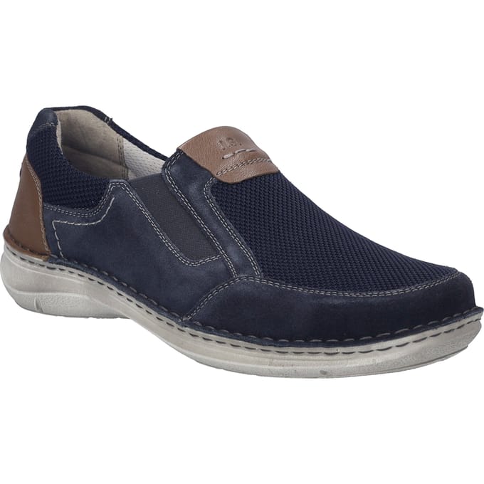 JOSEF SEIBEL Heren Slipper New Anvers 78 in blauw
