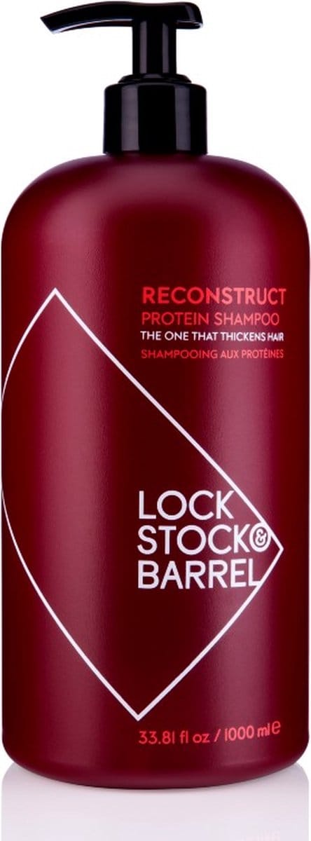 Lock Stock & Barrel Reconstruct Protein Shampoo 1000 ml