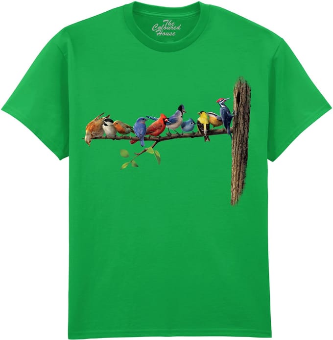 Vogels Birds The Coloured House T-shirt S