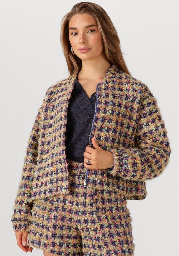 Studio Amaya Fleur Jassen Dames - Winterjas - Multi - Maat L