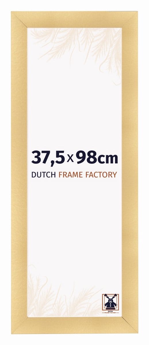 Fotolijst 37,5x98 cm - MDF - Goud Mat - Praag