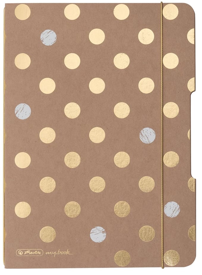 Herlitz my.book schrijfblok & schrift A5 40 vel Zwart, Wit