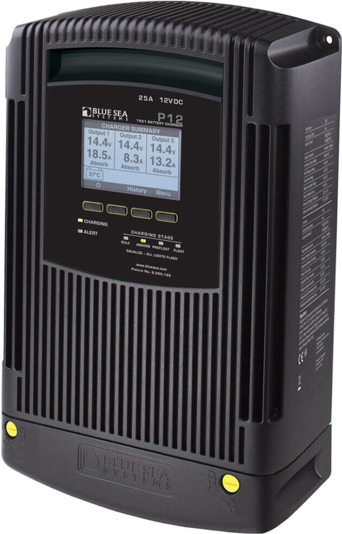 Blue Sea Systems P12 Acculader 12V 25A
