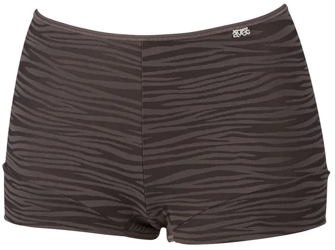 Dames boxershort Zebra - Microfiber - dames onderbroek - Bruin / S