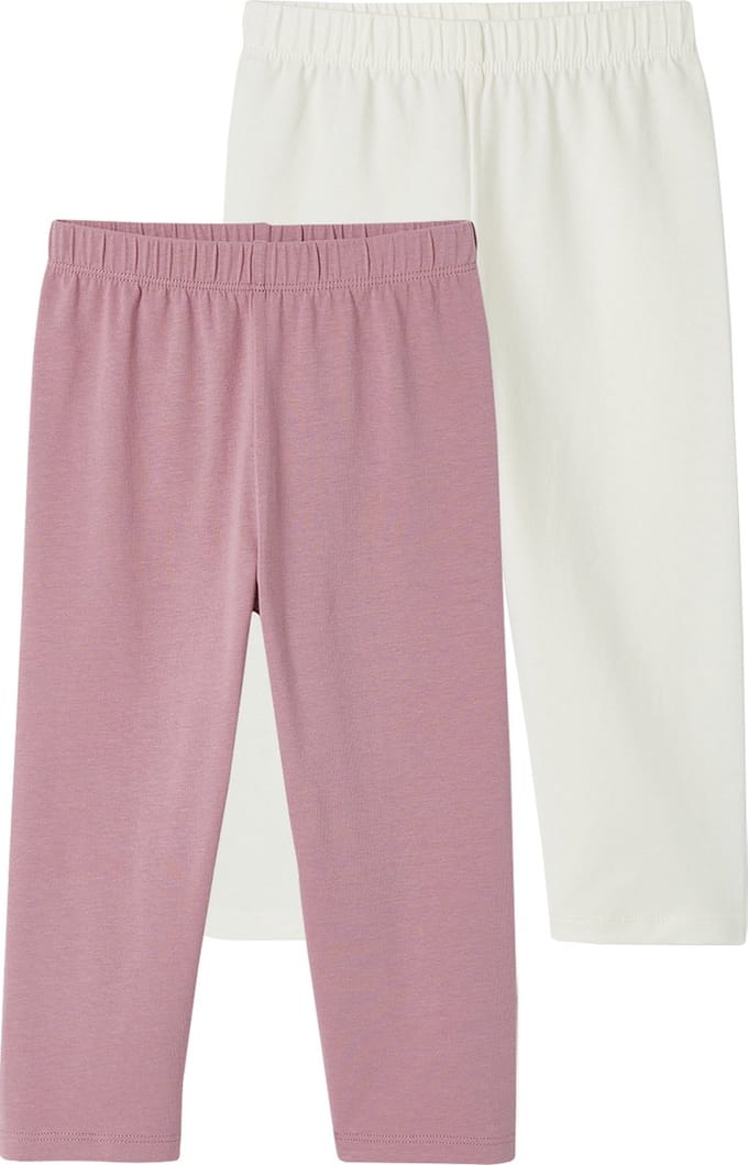 Vertbaudet Set van 2 leggings meisje tot halverwege de kuit