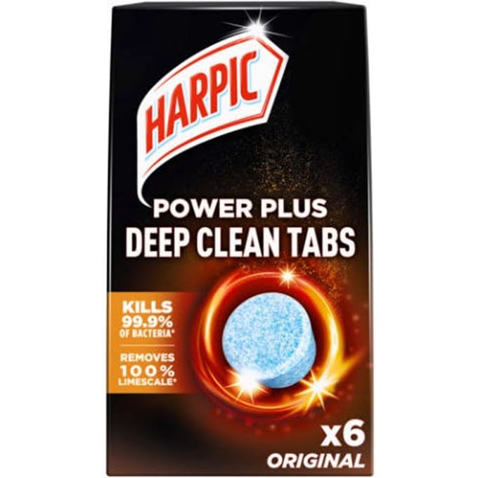Harpic Power Plus Deep Cleaning Toilet Tablets Original 6 st