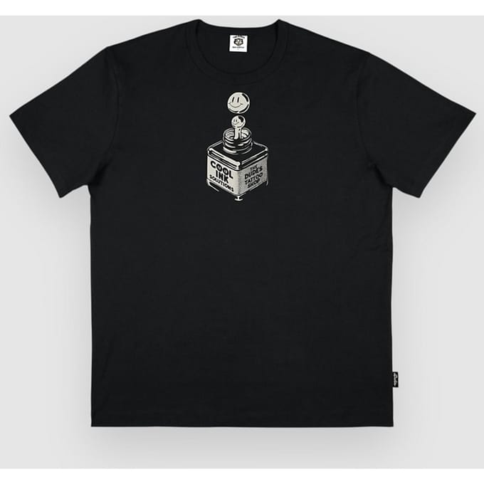 The Dudes Drops T-Shirt zwart