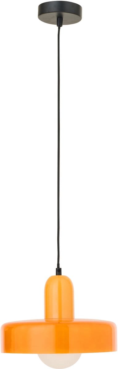 J-Line hanglamp Retro - glas - oranje