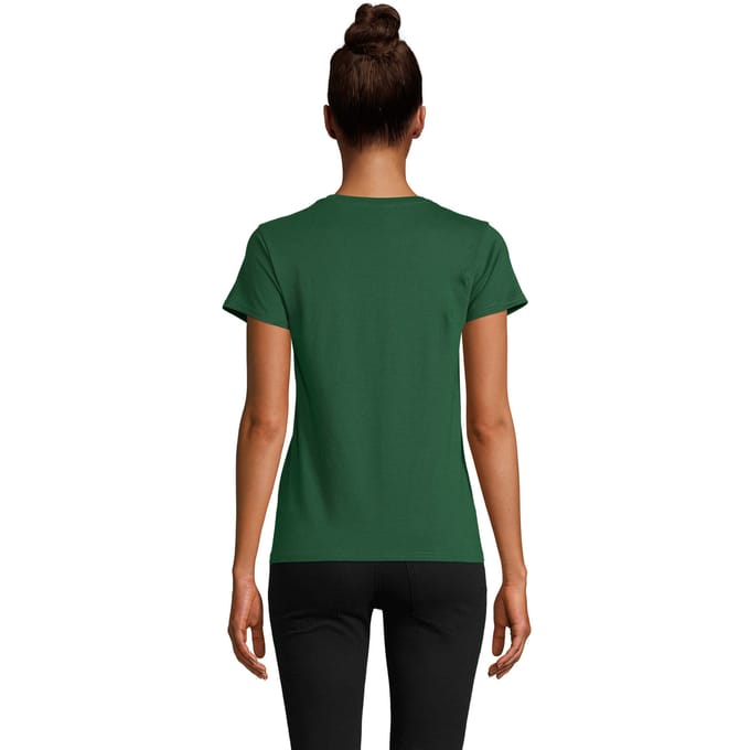 SOLS Dames/Dames Pioneer T-Shirt (Fles groen)