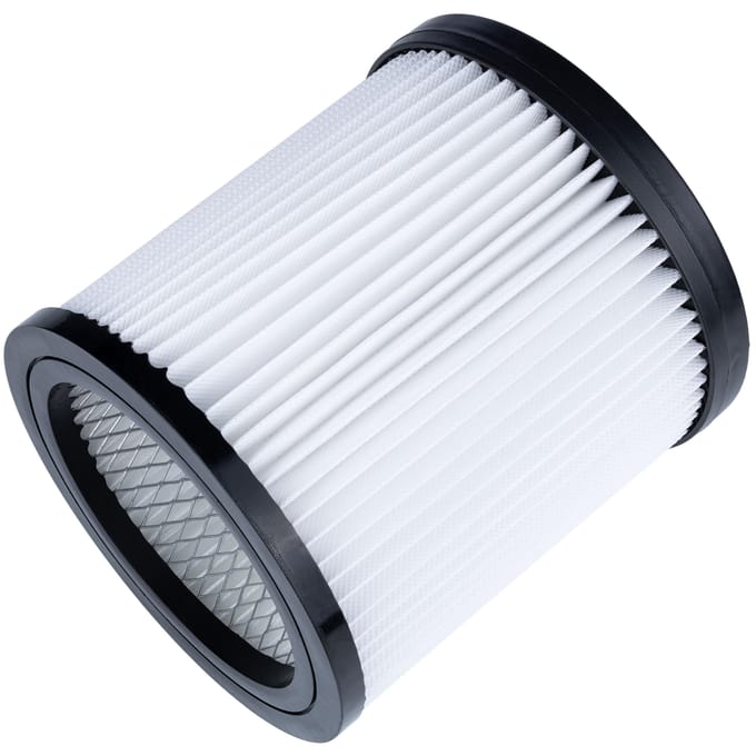 Rosfix Wasbaar Luchtfilter Vervanging - Polyester met Metaalgaas - Ø14×15,5cm Ø10cm - Geschikt voor Parkside