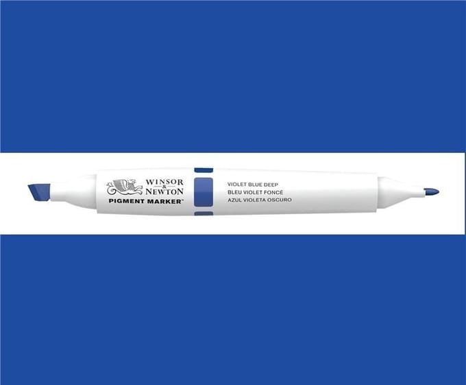 Winsor & Newton Pigment Marker Violet Blue Deep 0202/038