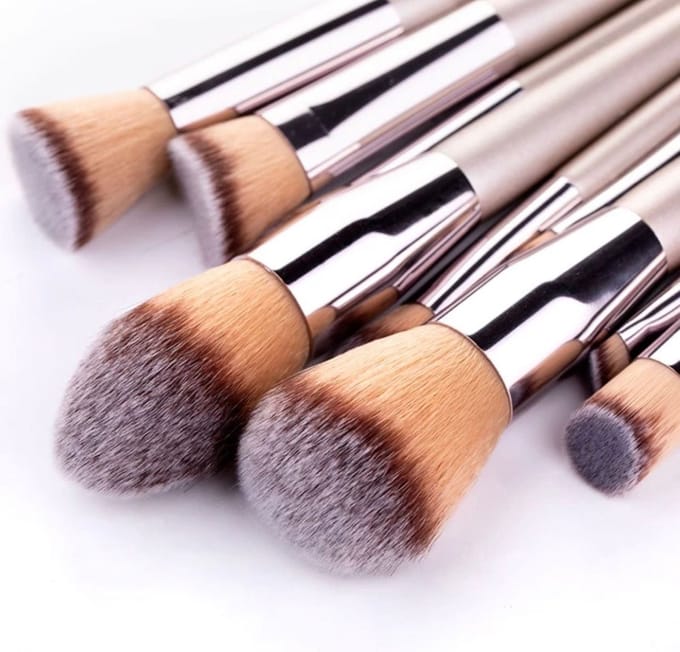 Professionele Make-up kwasten Set van 14 stuks!