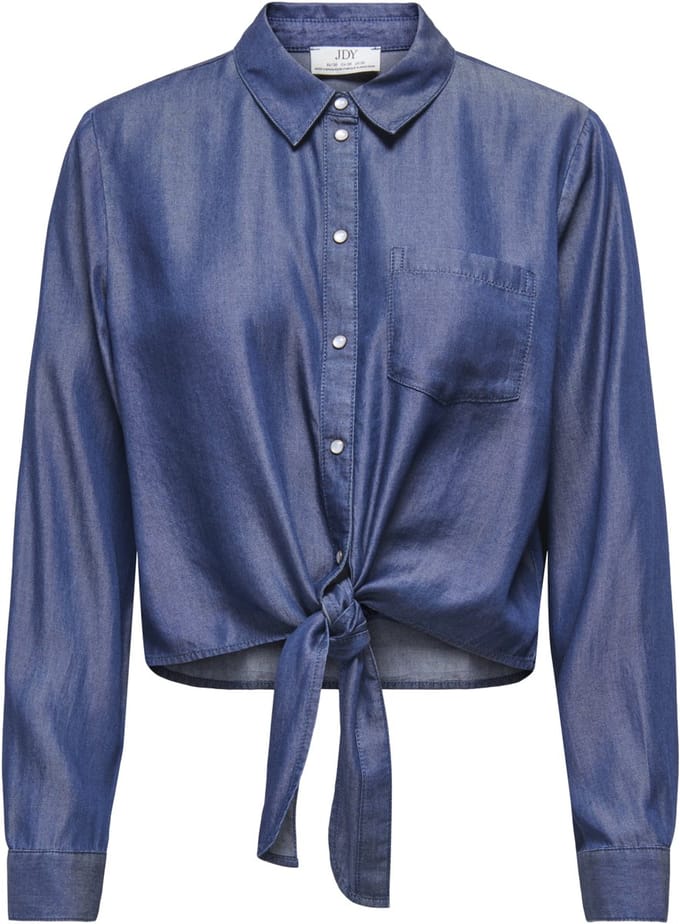 JDY - JDYJASPER L/S KNOT SHIRT WVN - Dames - Blouses