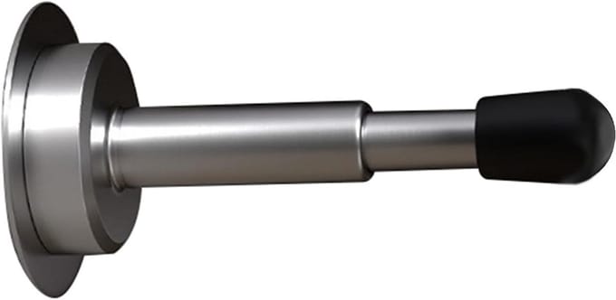 Verstelbare Deurstopper: Wandbescherming Zonder Boren Met Solide Metalen Constructie