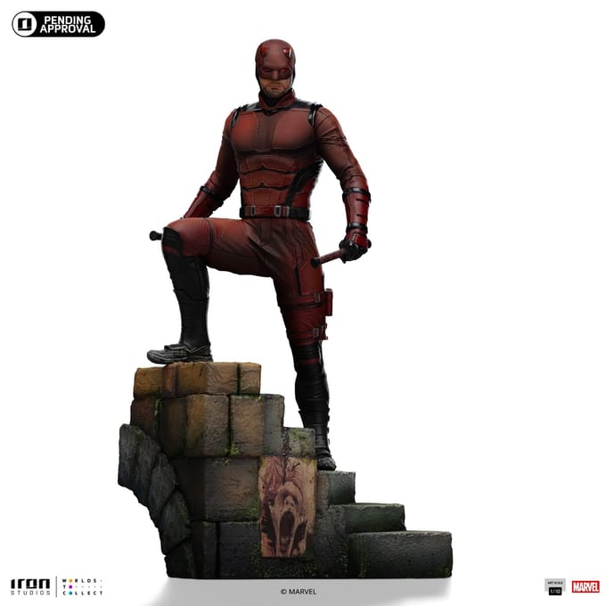 Iron Studios Daredevil: Born Again Daredevil Art Scale 1/10 Statue