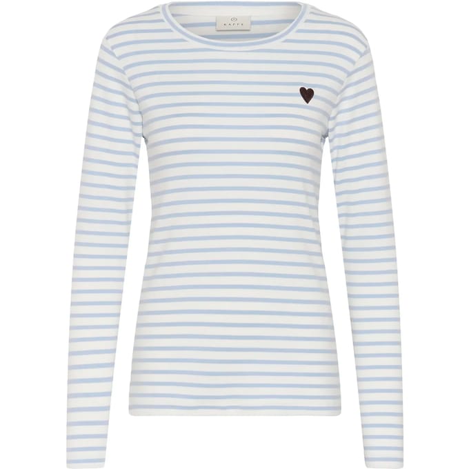 Dames-T-shirt met lange mouwen KAFFE Liddy