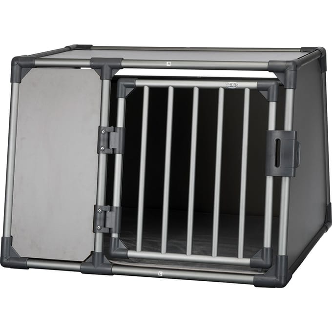 Trixie Vervoersbox Aluminium Grafiet - L 92X78X64 CM