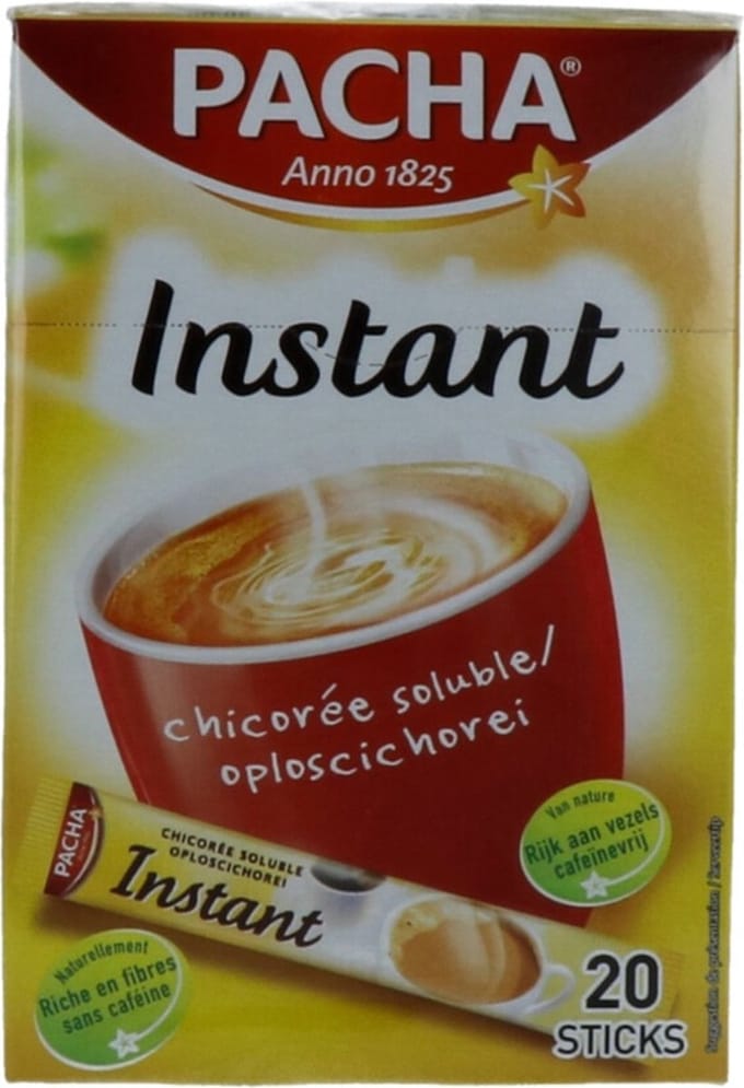 Pacha Instant Sticks Bruin - 20 stuks
