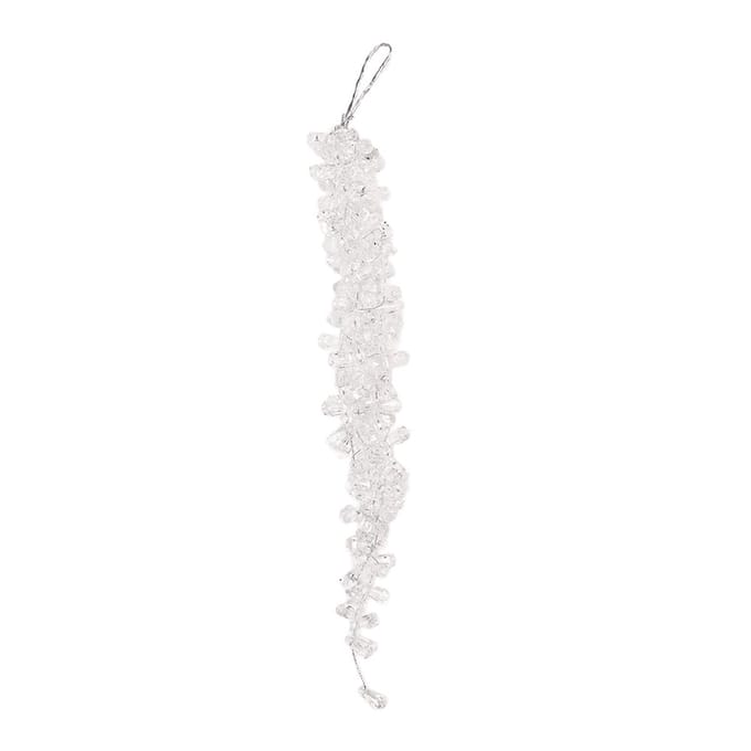 Clayre & Eef Hanger 4x4x30 cm Transparant Kunststof