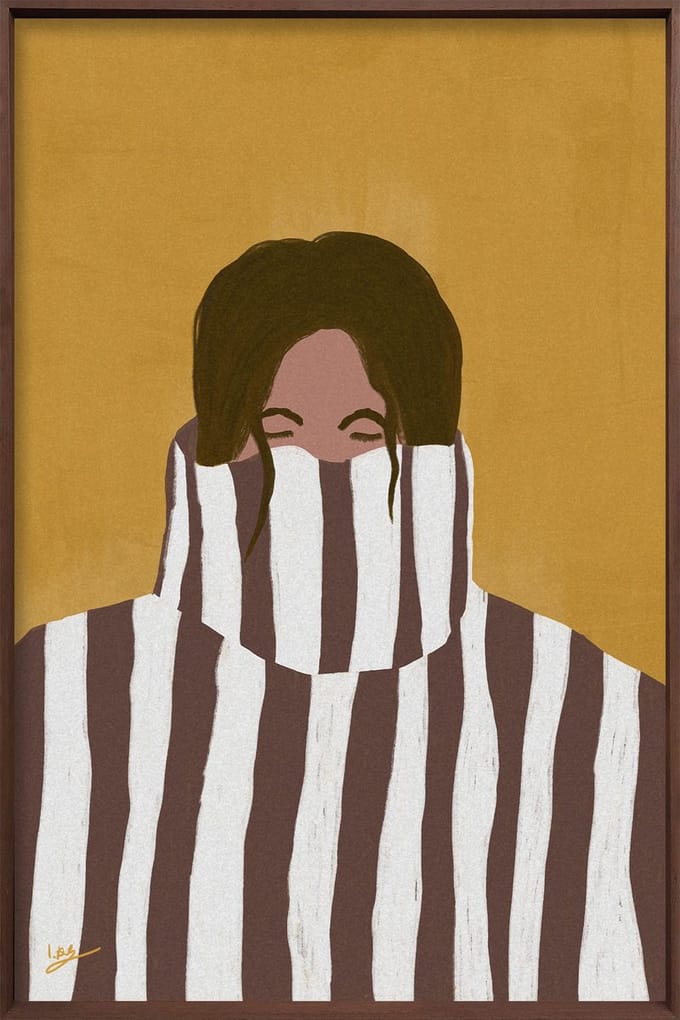 Beneath the pattern - 80x120 cm