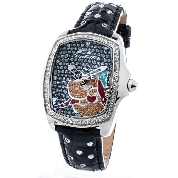 Zegarek CHRONOTECH CT7896LS-89. Kwarcowy, Kolor czarny. Dziecko.