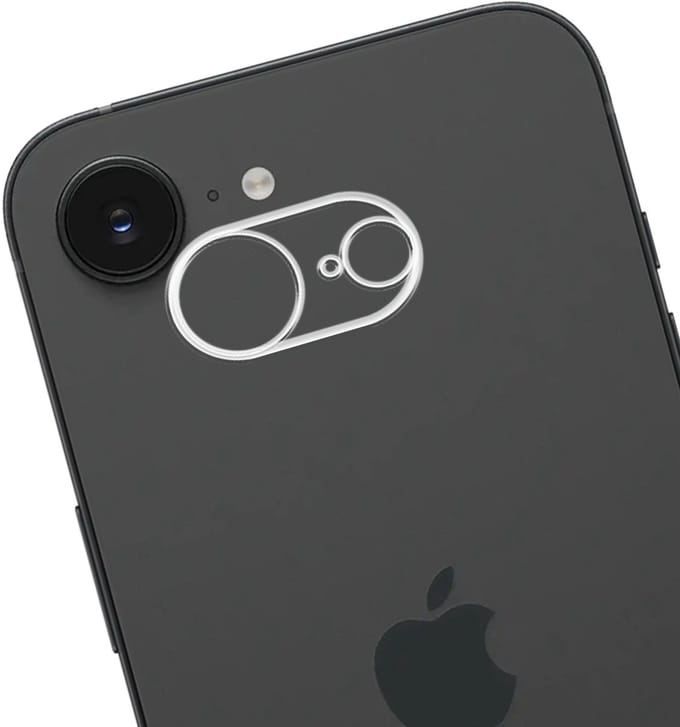Camera Lens Protector Geschikt voor Apple iPhone 17e - Extra Sterk - Camera Screenprotector Beschermglas - Gehard Glas - Tempered Glass - Screen Protector