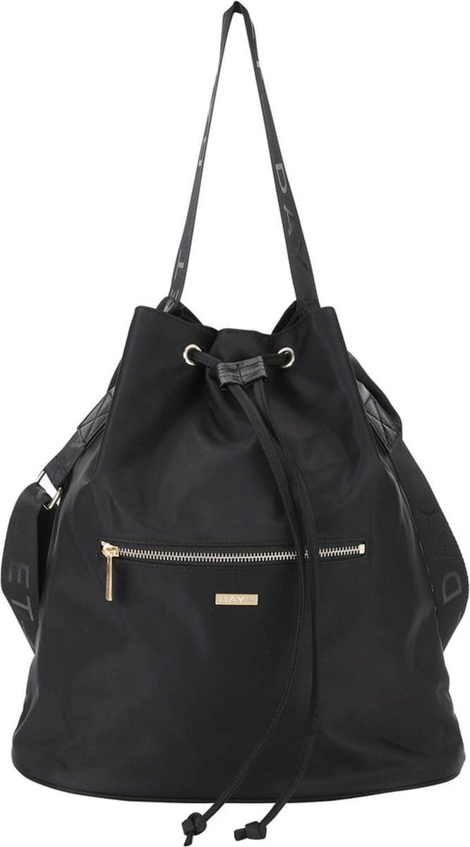 DAY ET Schoudertas Formal Bucket Bag Black Zwart