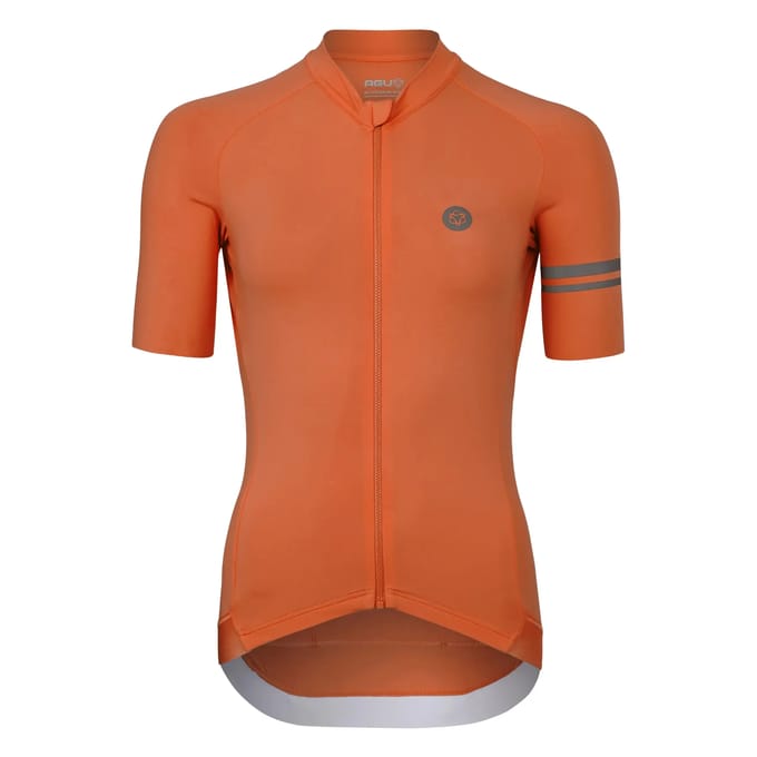 AGU Solid Fietsshirt Performance Dames - Ice Tea Orange - M