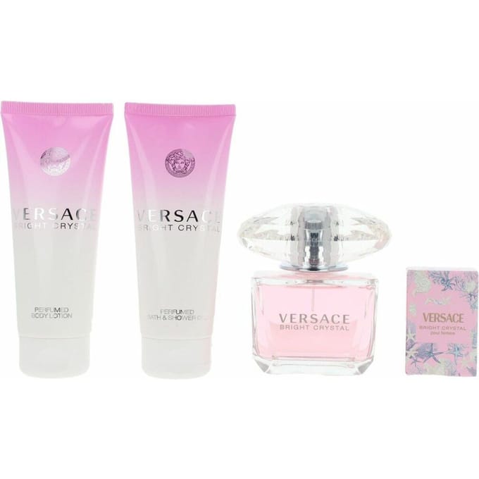 Parfumset voor Dames Versace BRIGHT CRYSTAL 2 Onderdelen