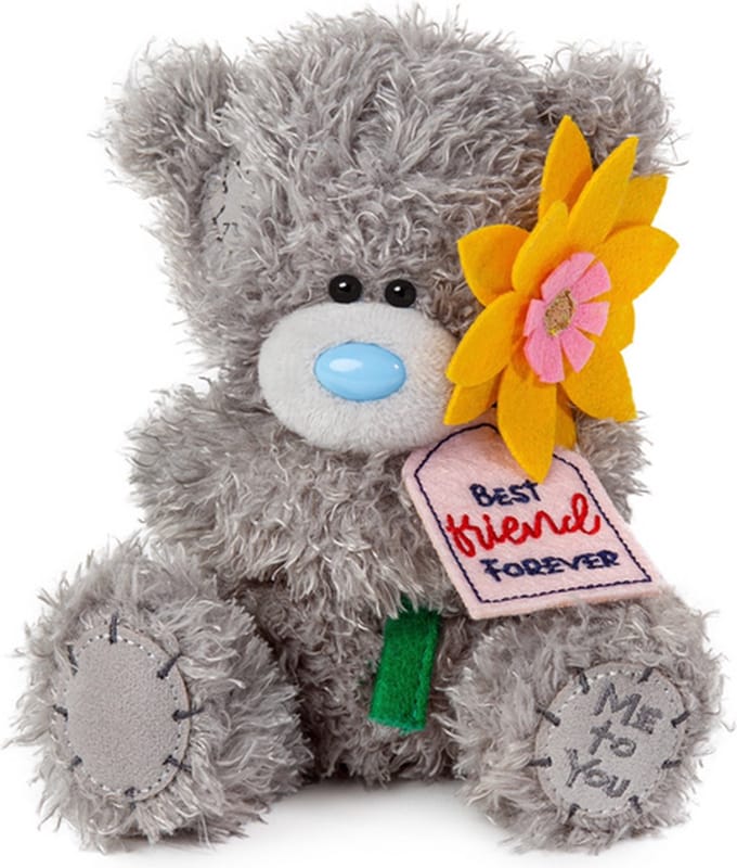 Knuffel - Beer - Best friend forever - 16cm