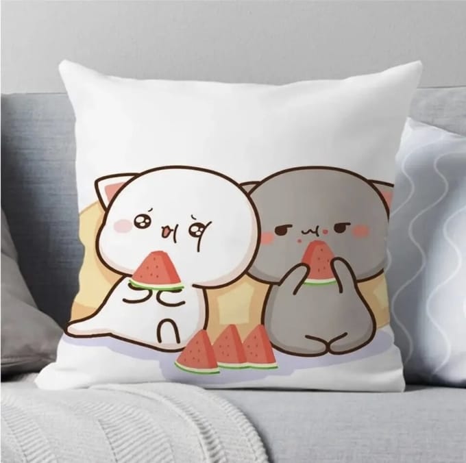 Velvet Cuddle Cats Collection kussenhoes - 45x45 cm