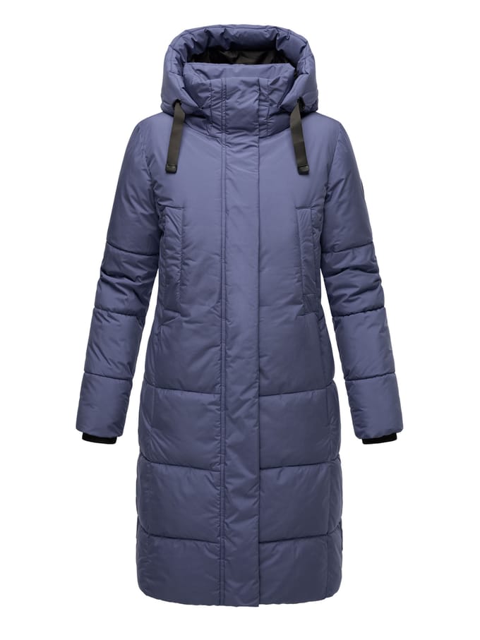 Marikoo dames winterjas Laryaa – lang, warm & met afneembare capuchon